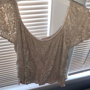 Off the shoulder top